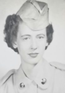 Friends Life Care member Lenore Greenberg in her army uniform