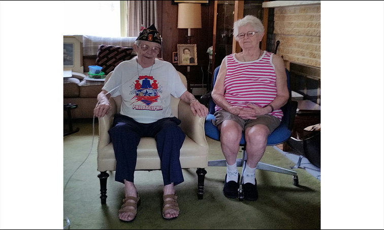 Friends Life Care members and best friends Lenore and Julia
