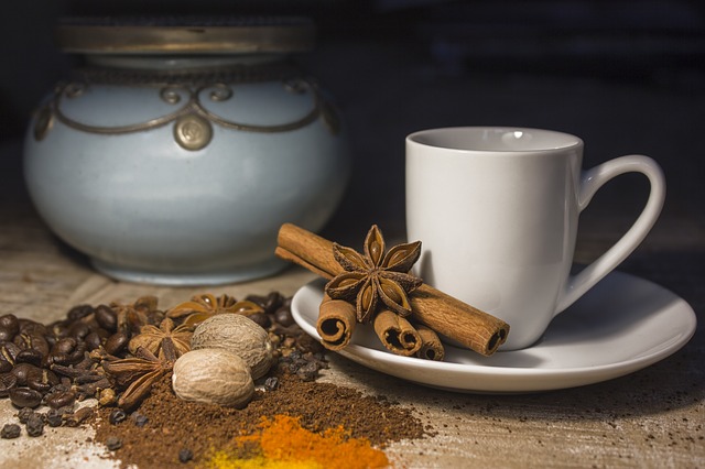 nutmegs with other spices