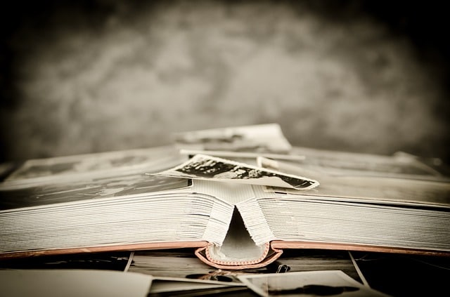 scrap book for cultivating gratitude
