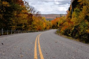 seeing fall leaves while driving, a Pennsylvania fun fall favorite