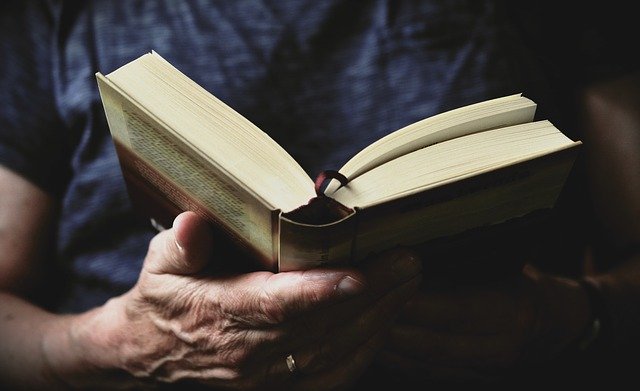 woman reading