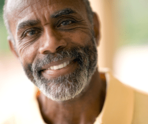 black man in his 70s retired lawyer
