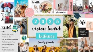 vision board example 2025