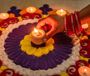 diwali candle