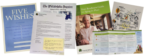Aging in Place Kit, My Five Wishes Workbook, Your Readiness Guide for Aging in Place, Hallmarks of Quaker Values