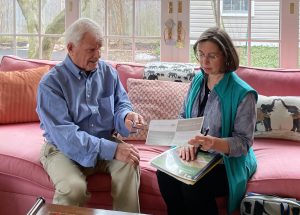 Aging at home expert with friends life care member